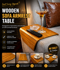 Brand New Wooden Sofa Armrest Table