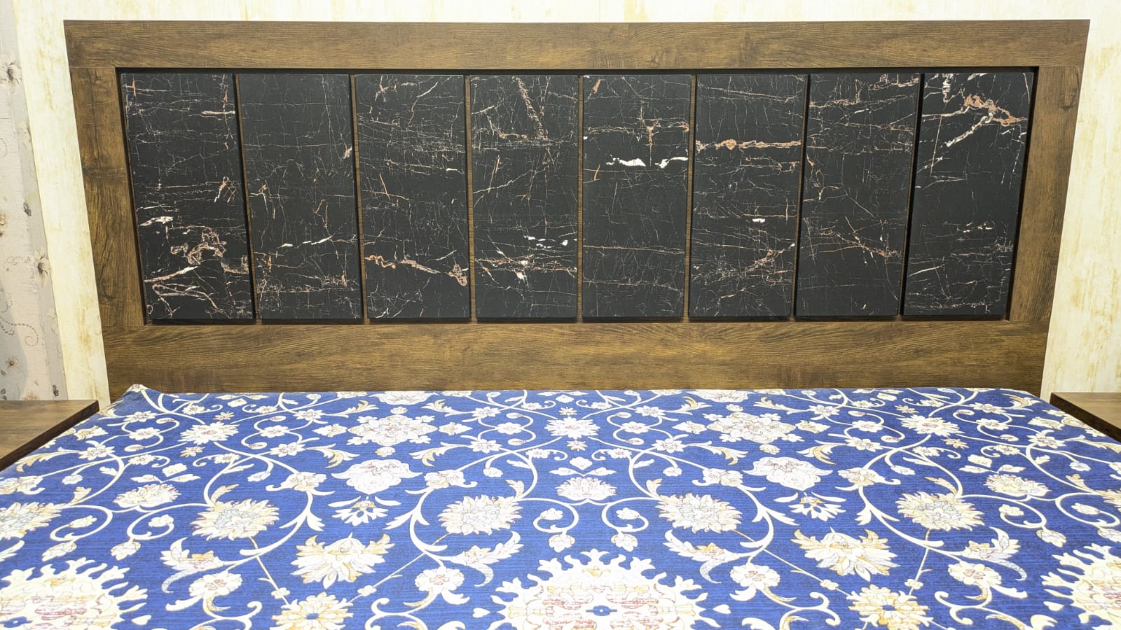 Brand New King Size Bed with 2 Side Tables