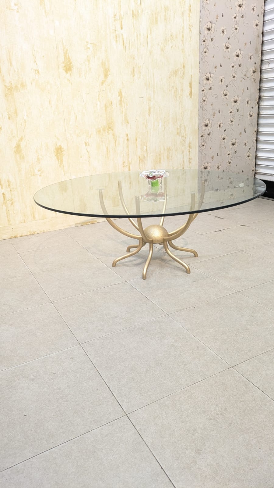 Elegant Gold deco Design Centre Table