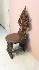 ITALIAN RENAISSANCE REVIVAL SGABELLO CHAIR