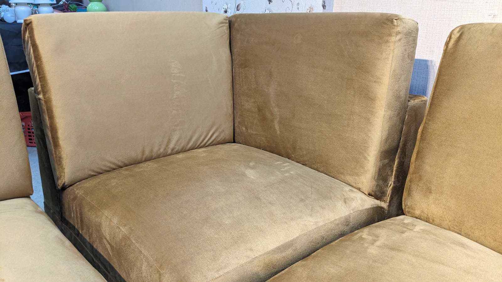 Comfortable 6 Seater L Shape Sofa Set