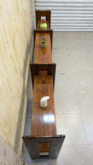 Imported 100% Solid Oak Wood Display Shelve