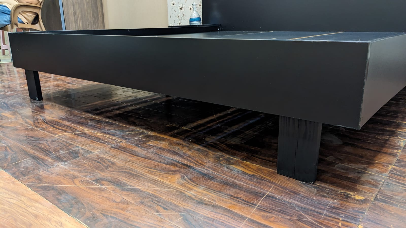 🔥Habitt🔥 Novak King Size Bed with 2 Attached Side Tables