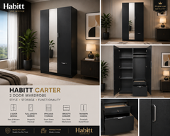 Habitt Carter 2 Door Wardrobe