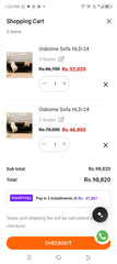 Habitt Osbourne 5 Seater Sofa Set