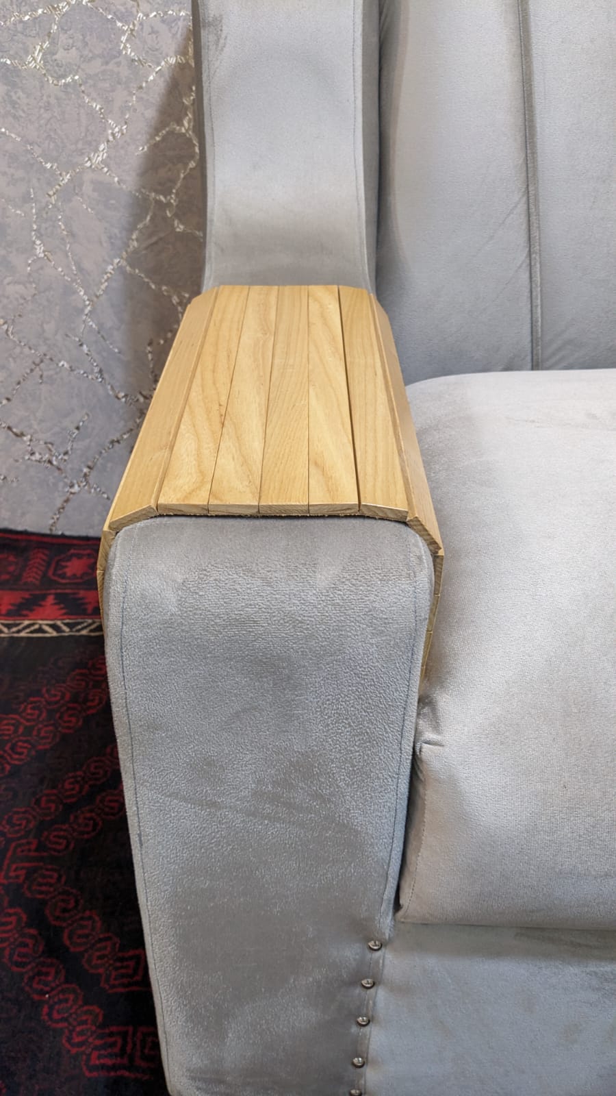 Brand New Wooden Sofa Armrest Table