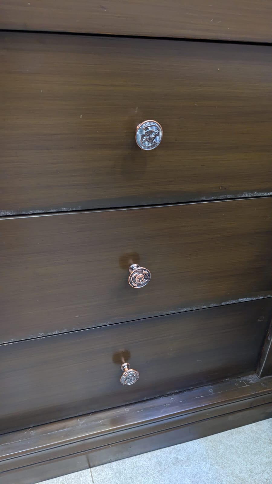 King Size Bed With Mattress, 2 Side Tables