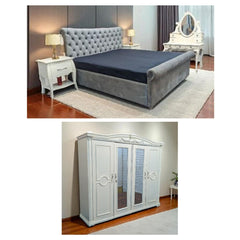 Modern Design King Size Bedroom Set