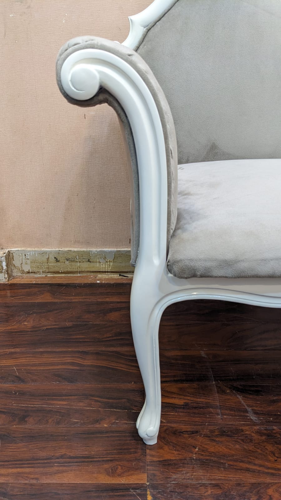 Solid Sheesham Wood Telephone Seattee