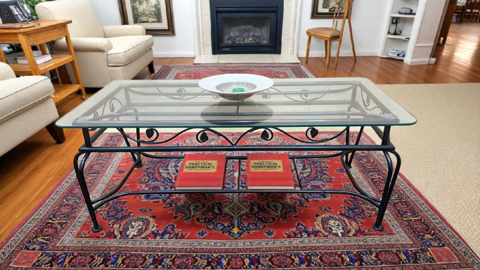 Metal Center & Side Tables Set