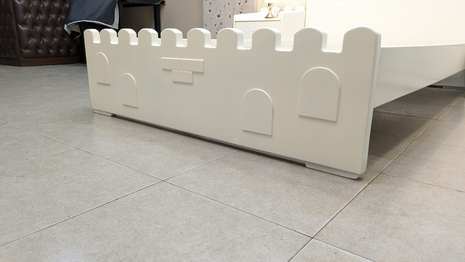 Twin Size Bed With Set