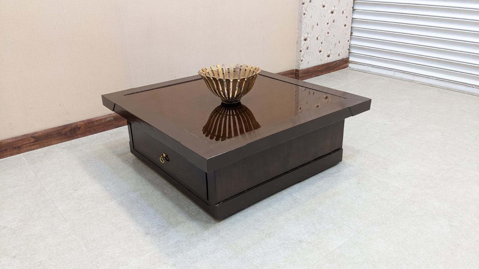 Center Table with Drawers