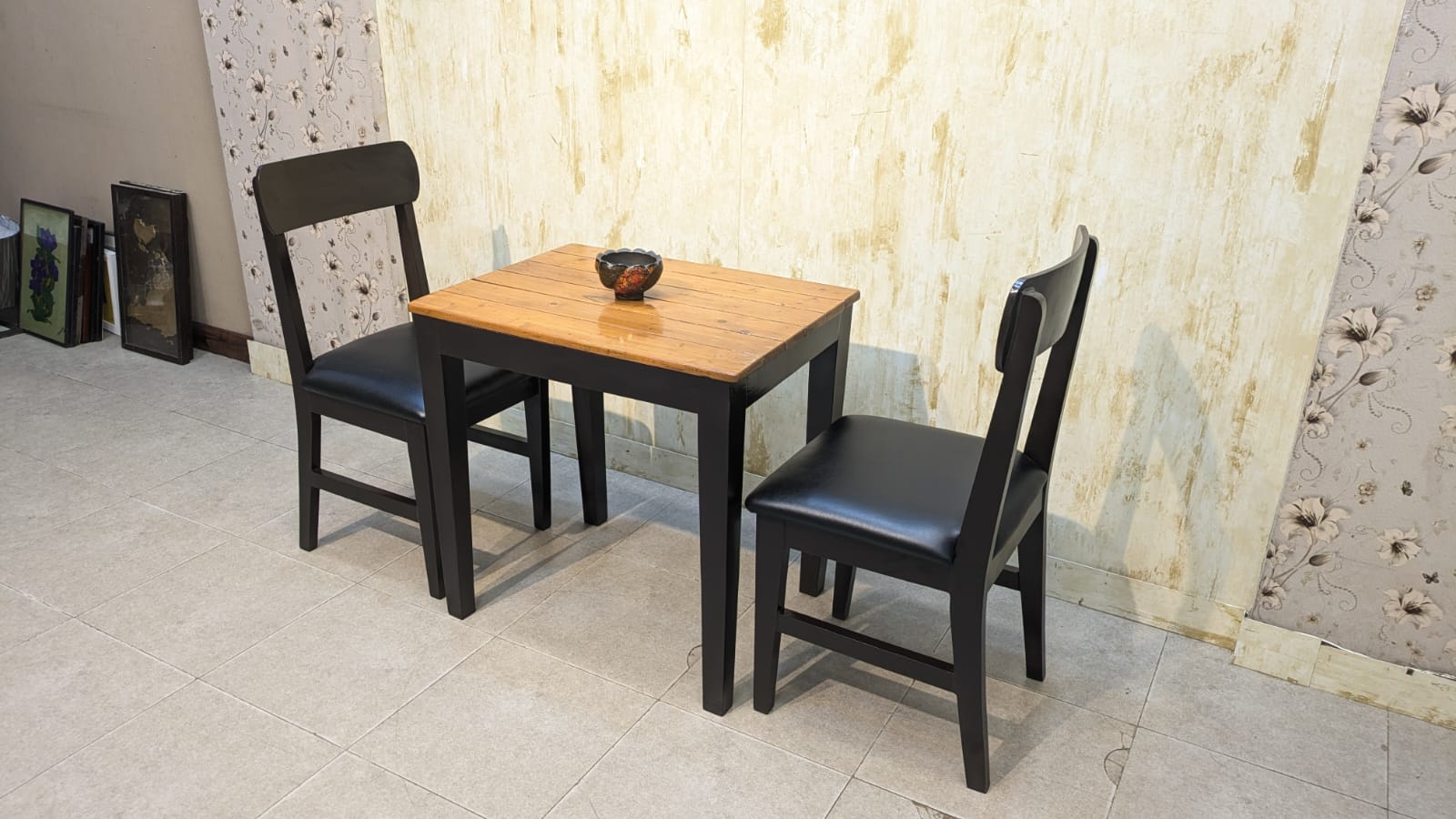 Pure Wooden 2 seater dining table