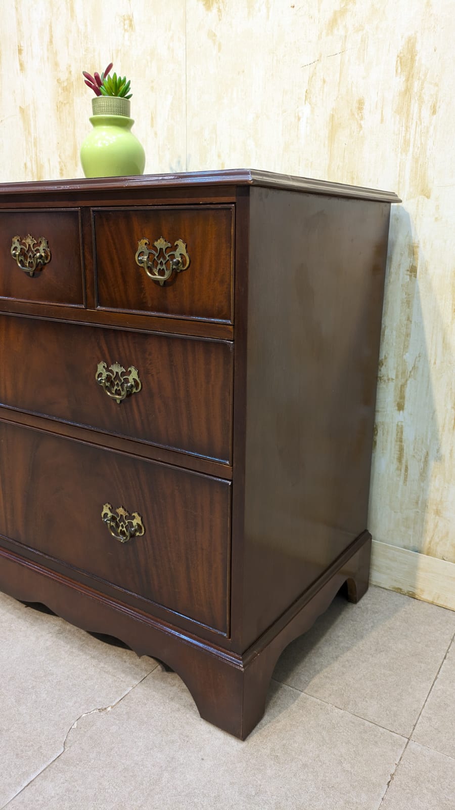Imported Mahagony Bachelor Chest Of Drawers