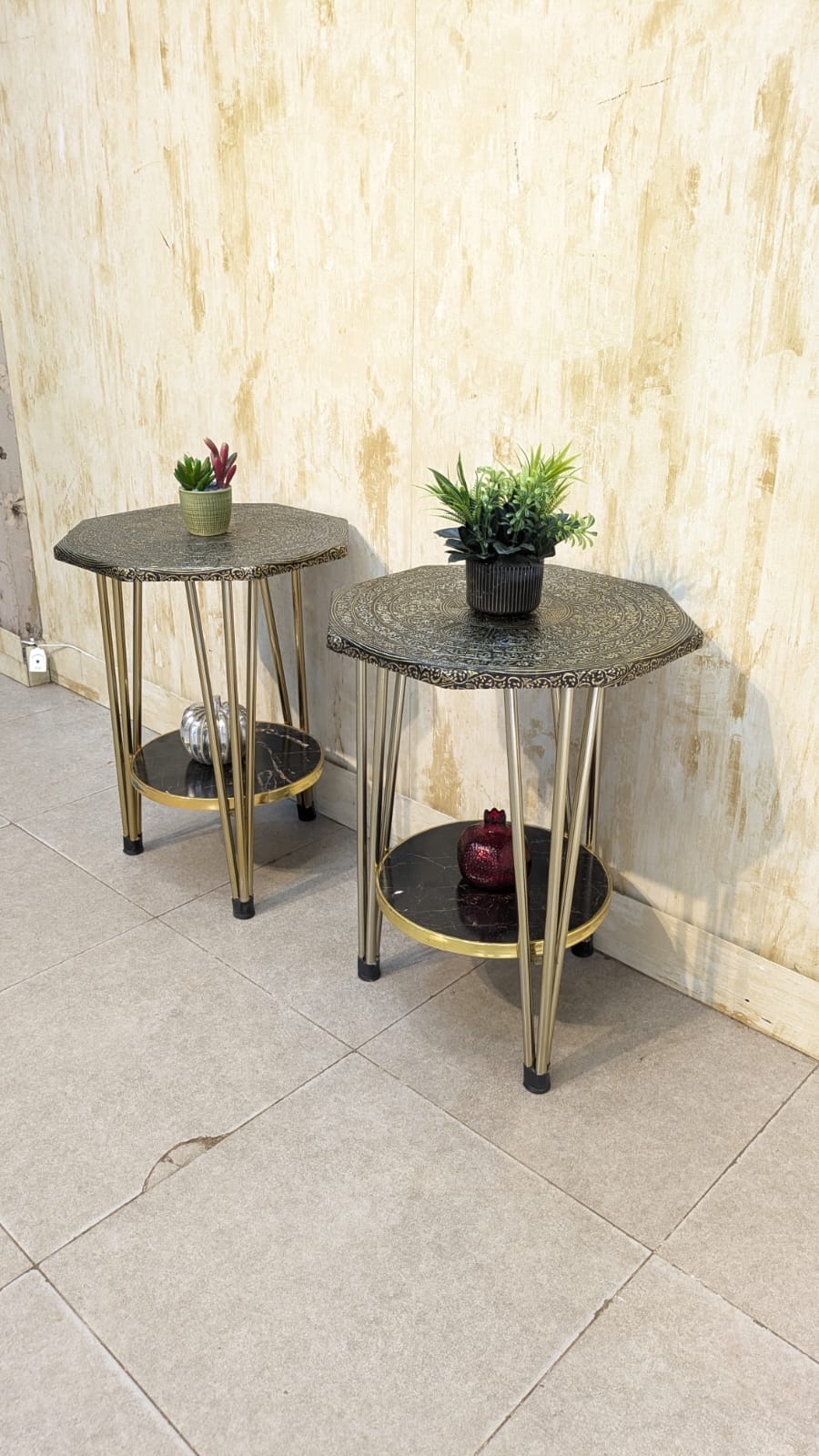 Brand New pair Of Corner Table