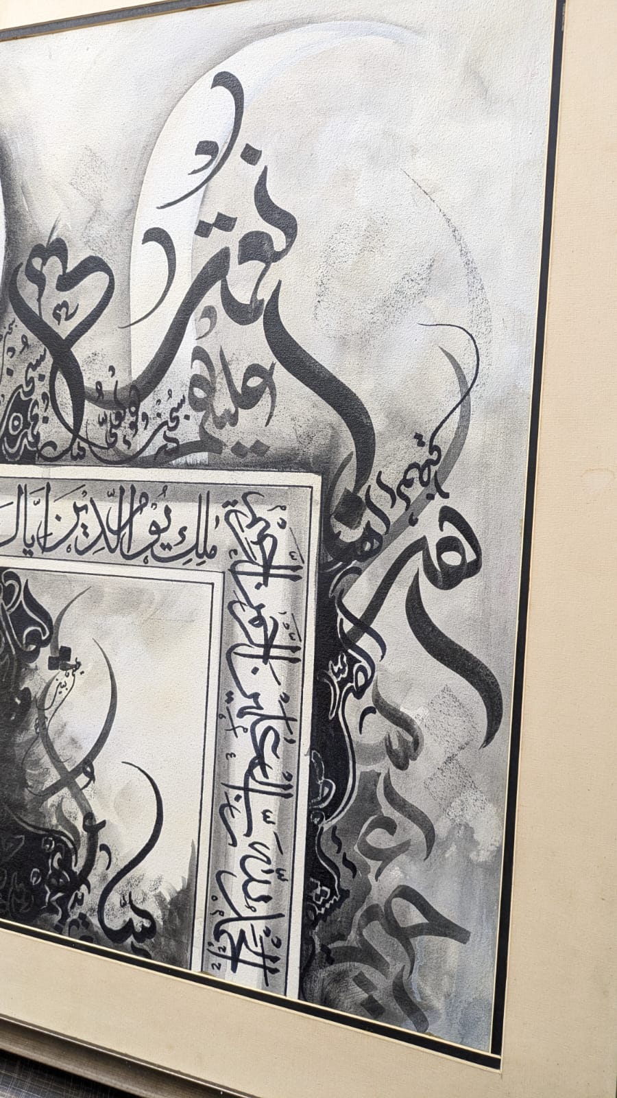 Wall Mounted Hand Painting