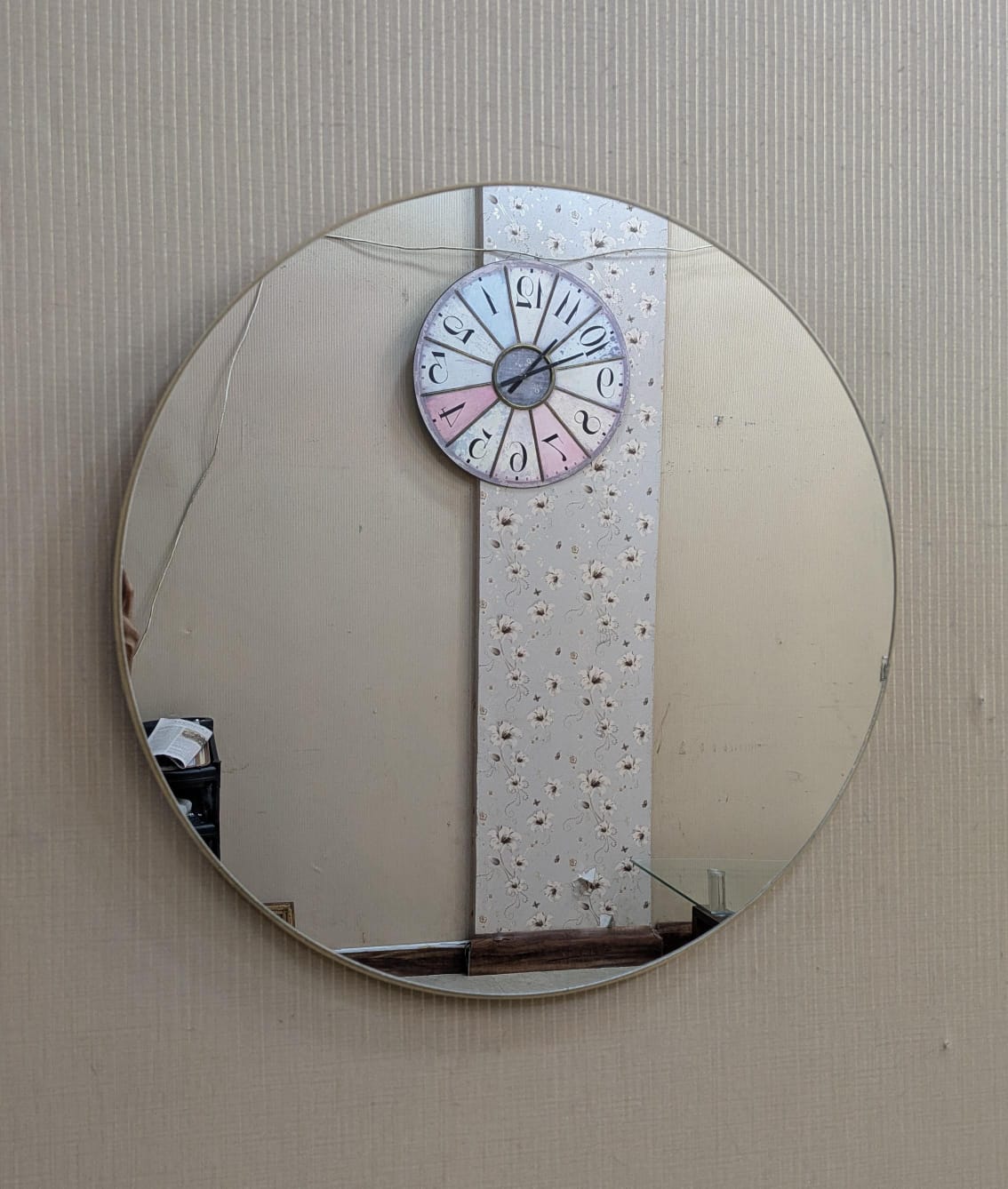 BEAUTIFUL ROUND WALL MIRROR – SET OF 3 PIECES