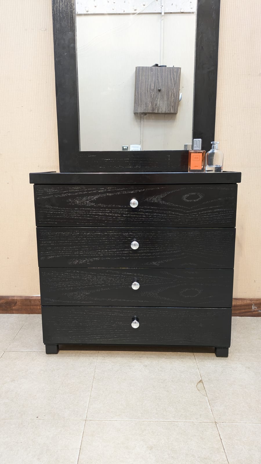 Twin Size Bed With Dressing Table