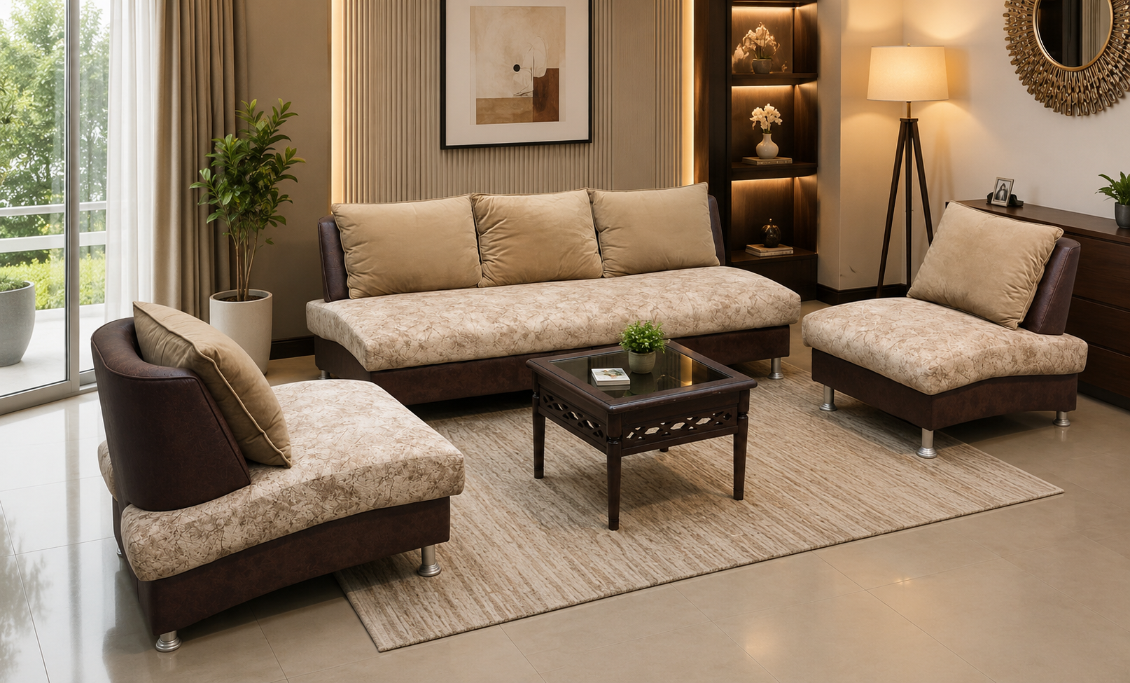 5 Seater sofa set