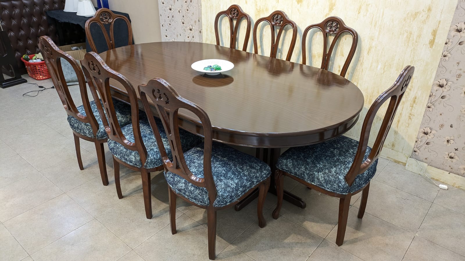 Sheesham Wood 8 Seater Dining Table