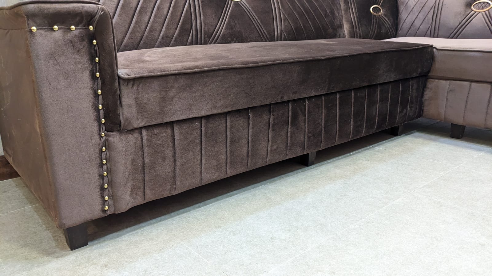 New 6 Seater L Shape Sofa Set