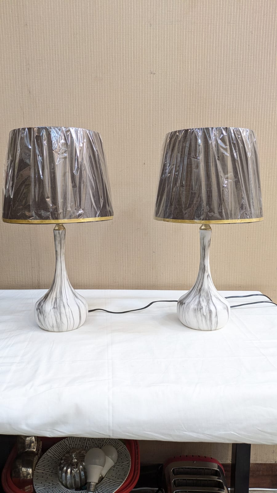 Brand New Pair Of Table Lamps
