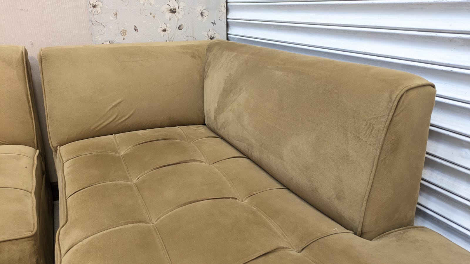 6 Seater L Shape Sofa Set