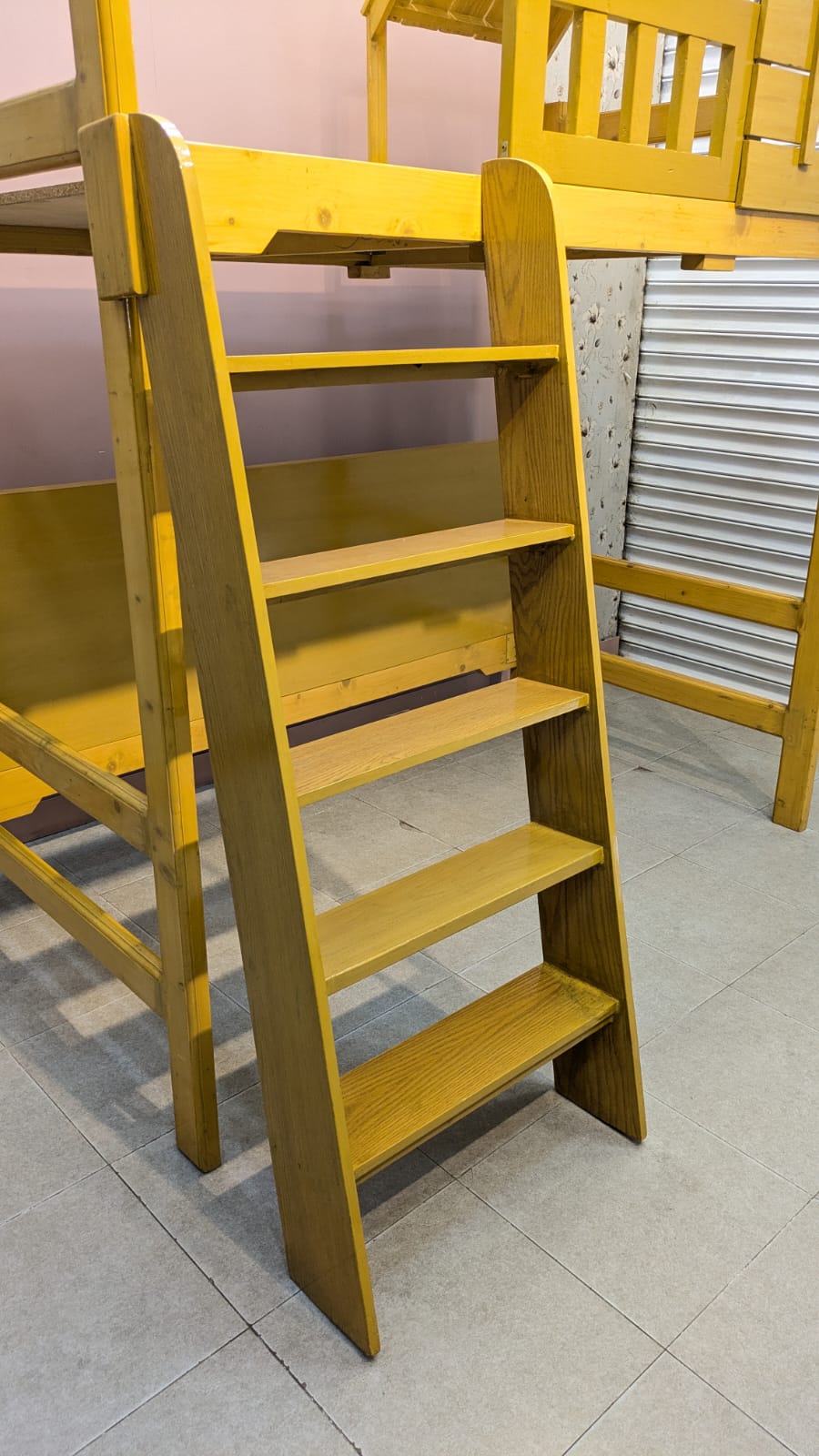 Pure Wooden Kids loft Study Table And Other Items