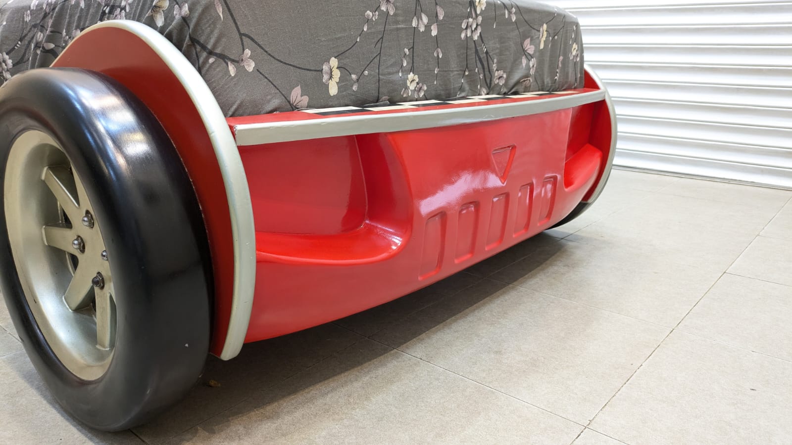 Kid's Ferrari Car Bed Set
