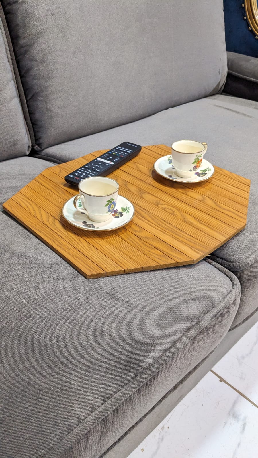 Brand New Wooden Sofa Armrest Table