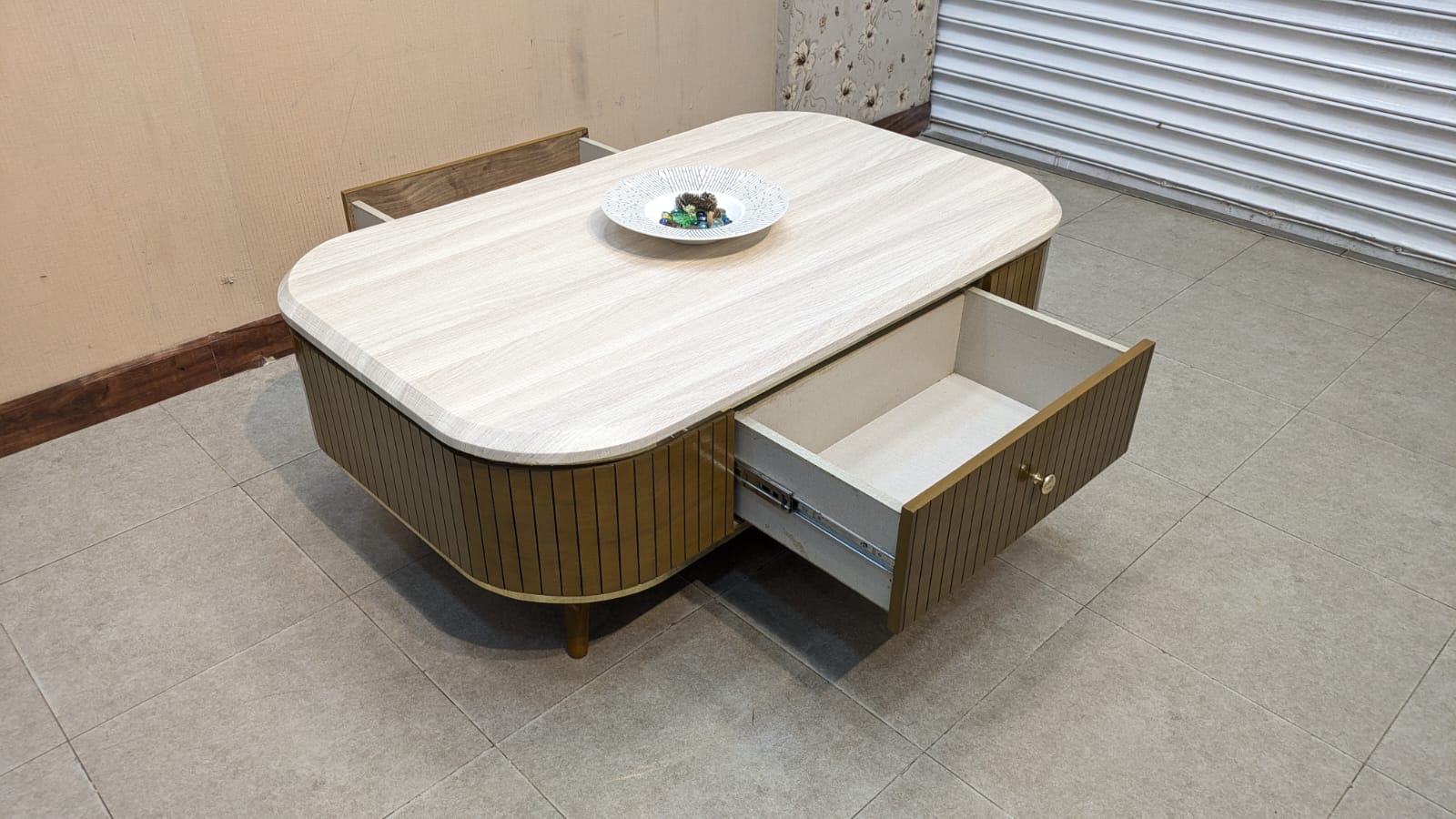 Turkish Design 5 Seater Sofa Set with Center and Side Tables Set