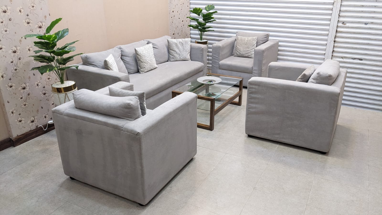 Imported Purchased From Finland 6 Seater Sofa Set