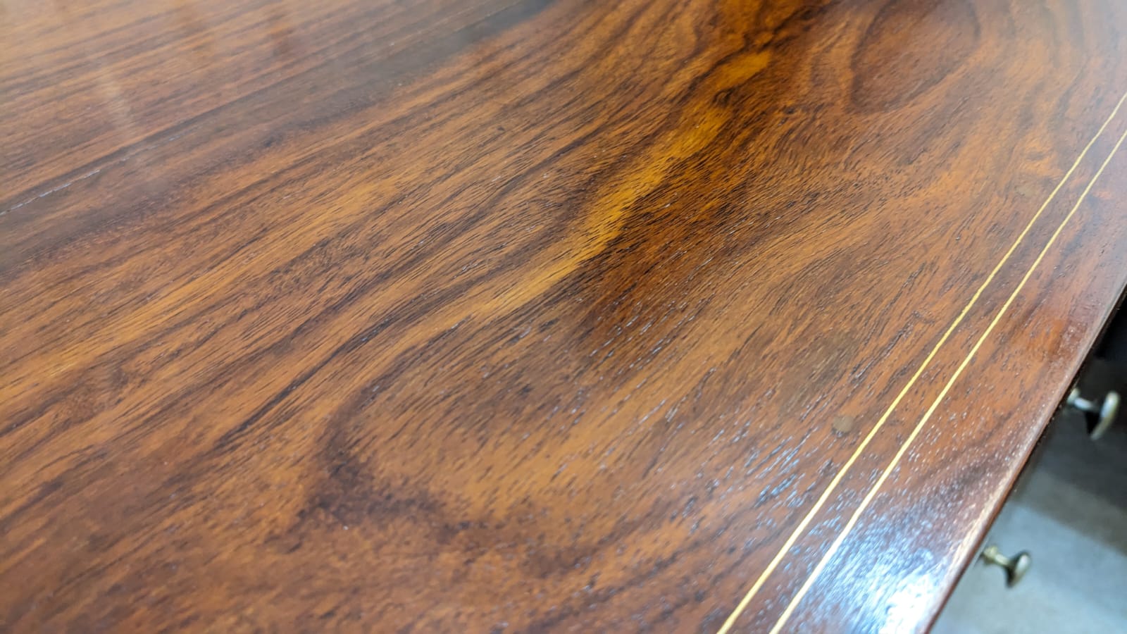 Imported Solid Sheesham Wood Super King Size Bed with 2 Side Tables