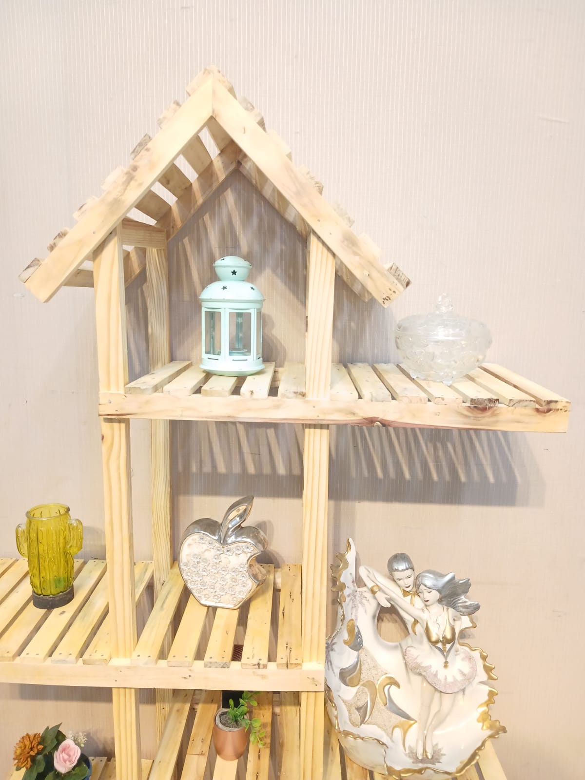 Brand New House Style Wooden Display Rack