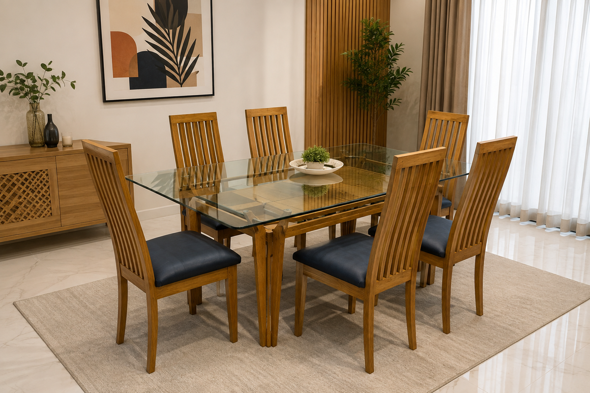 Imported 6 Seater Dining Table