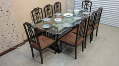 Solid Sheesham Wood 8 Seater Dining Table