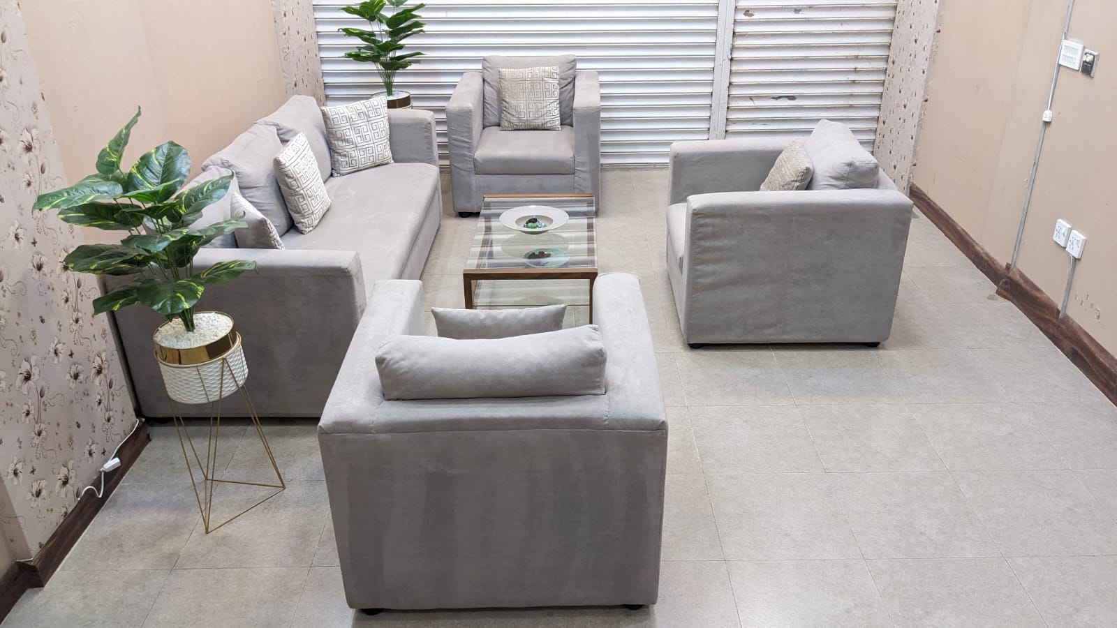Imported Purchased From Finland 6 Seater Sofa Set