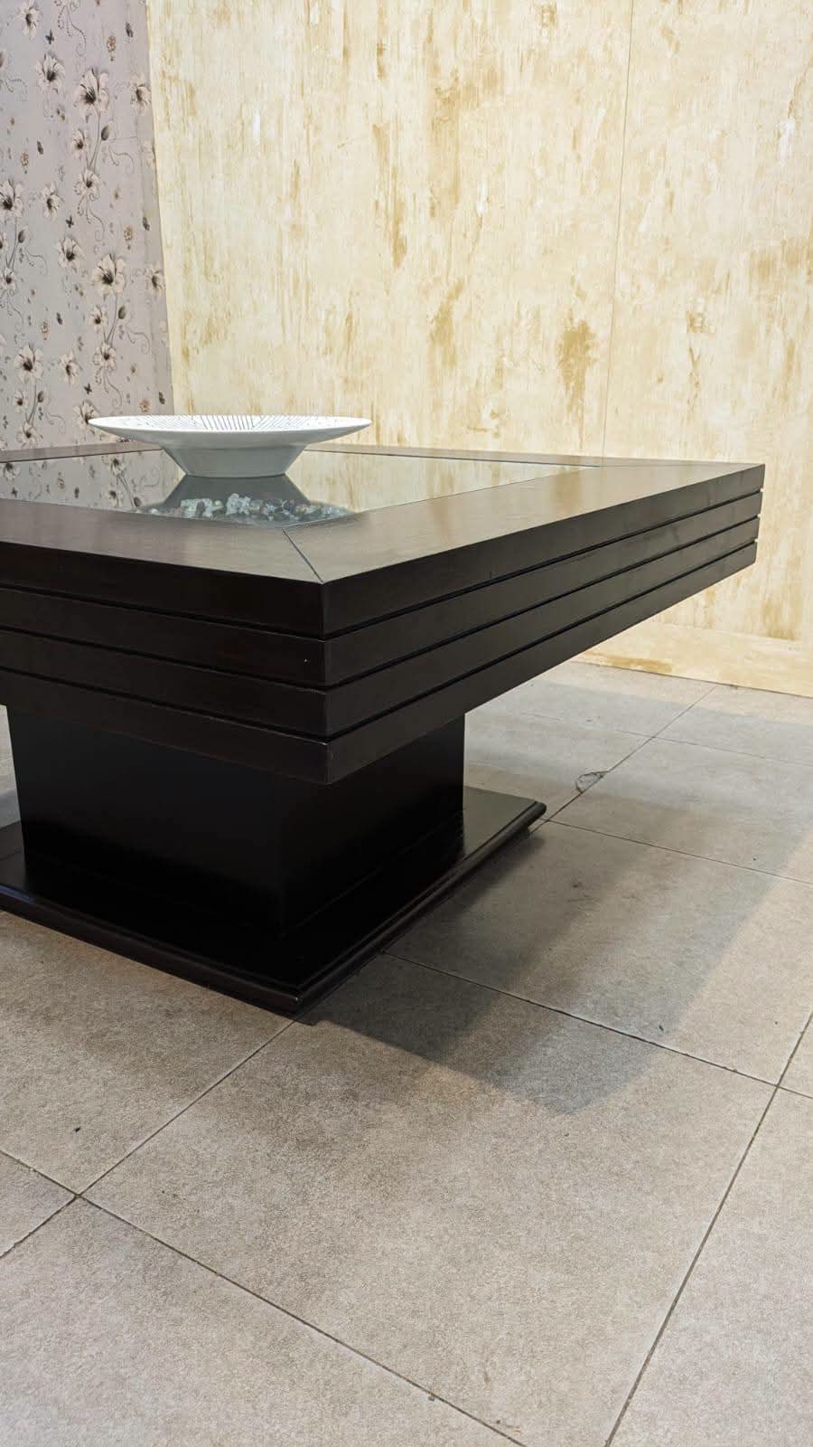 Center Table with 2 Side Tables Set