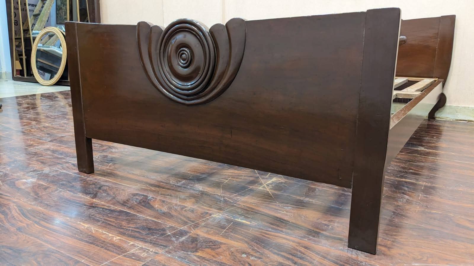 Solid Sheesham Wood Single Bed