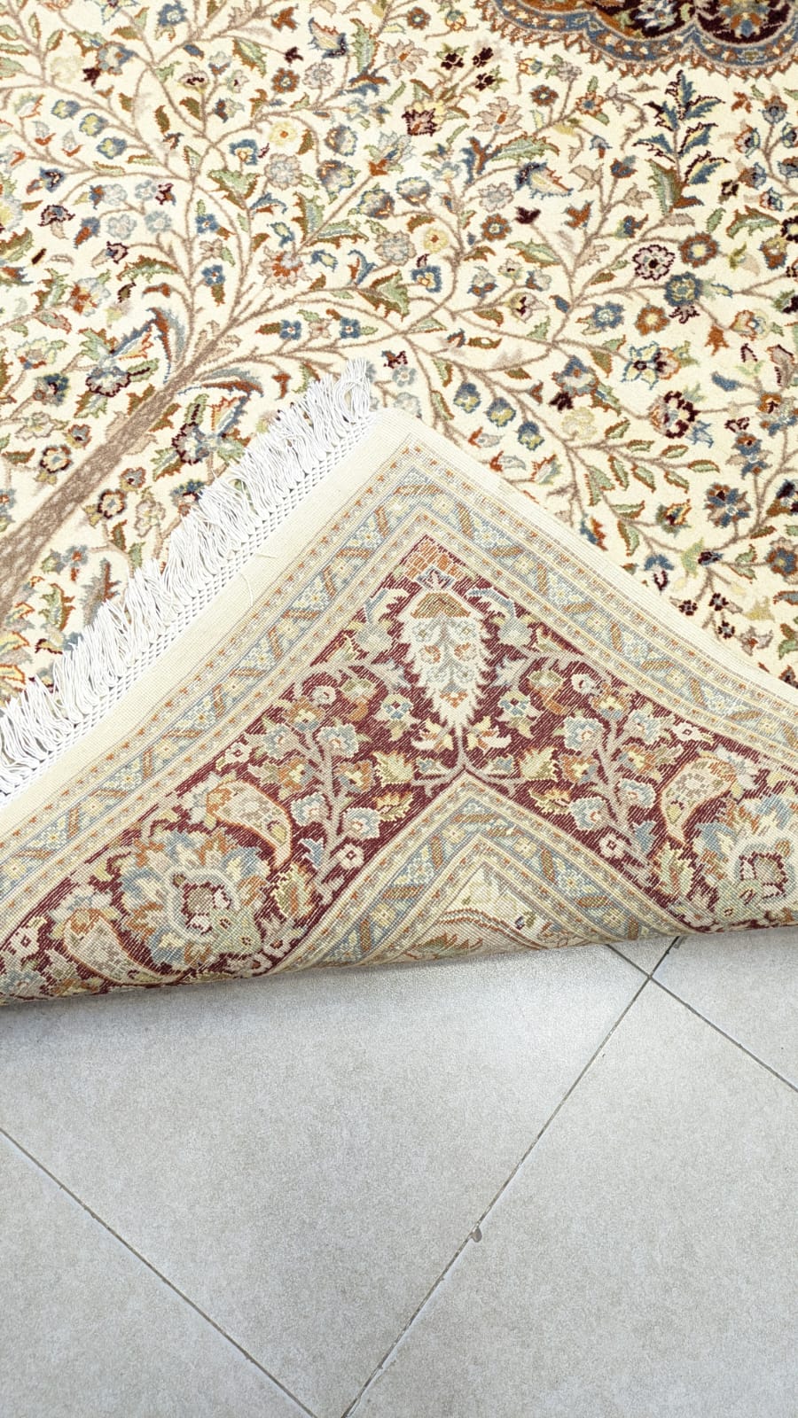 Vintage Persian Hand Knotted Carpet