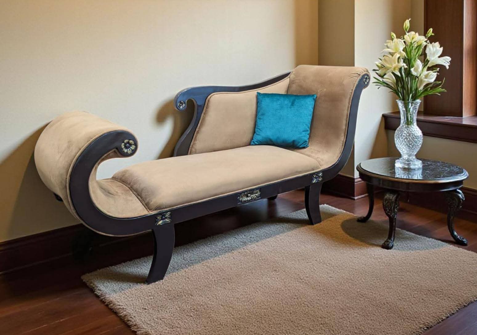 Sheesham Wood 2 Seater Diwan
