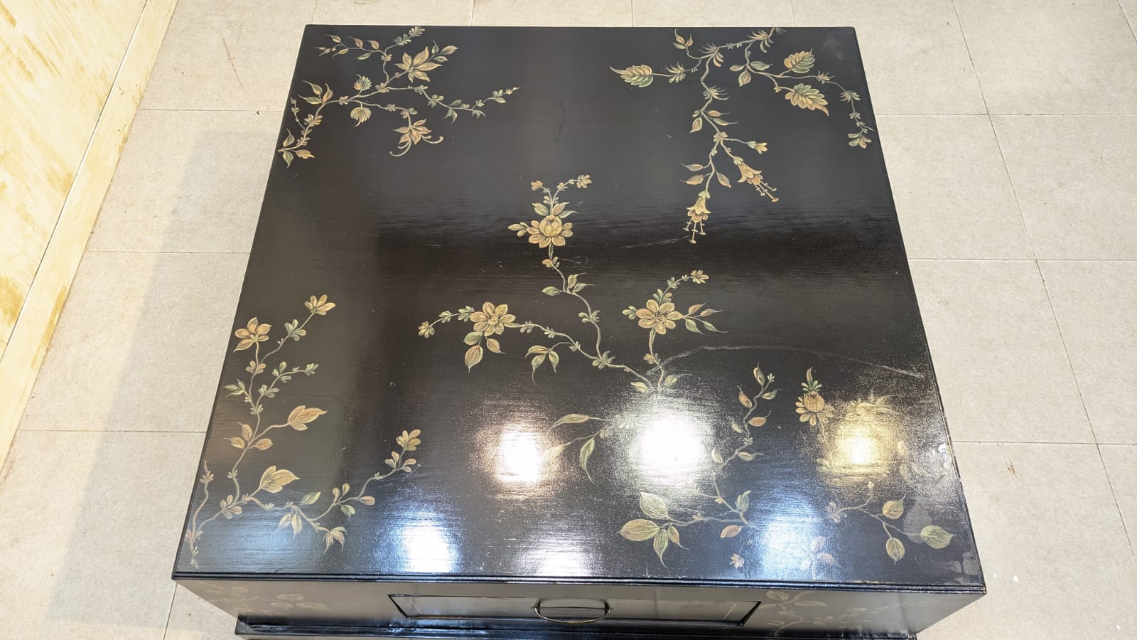 Hand Painted Center Table