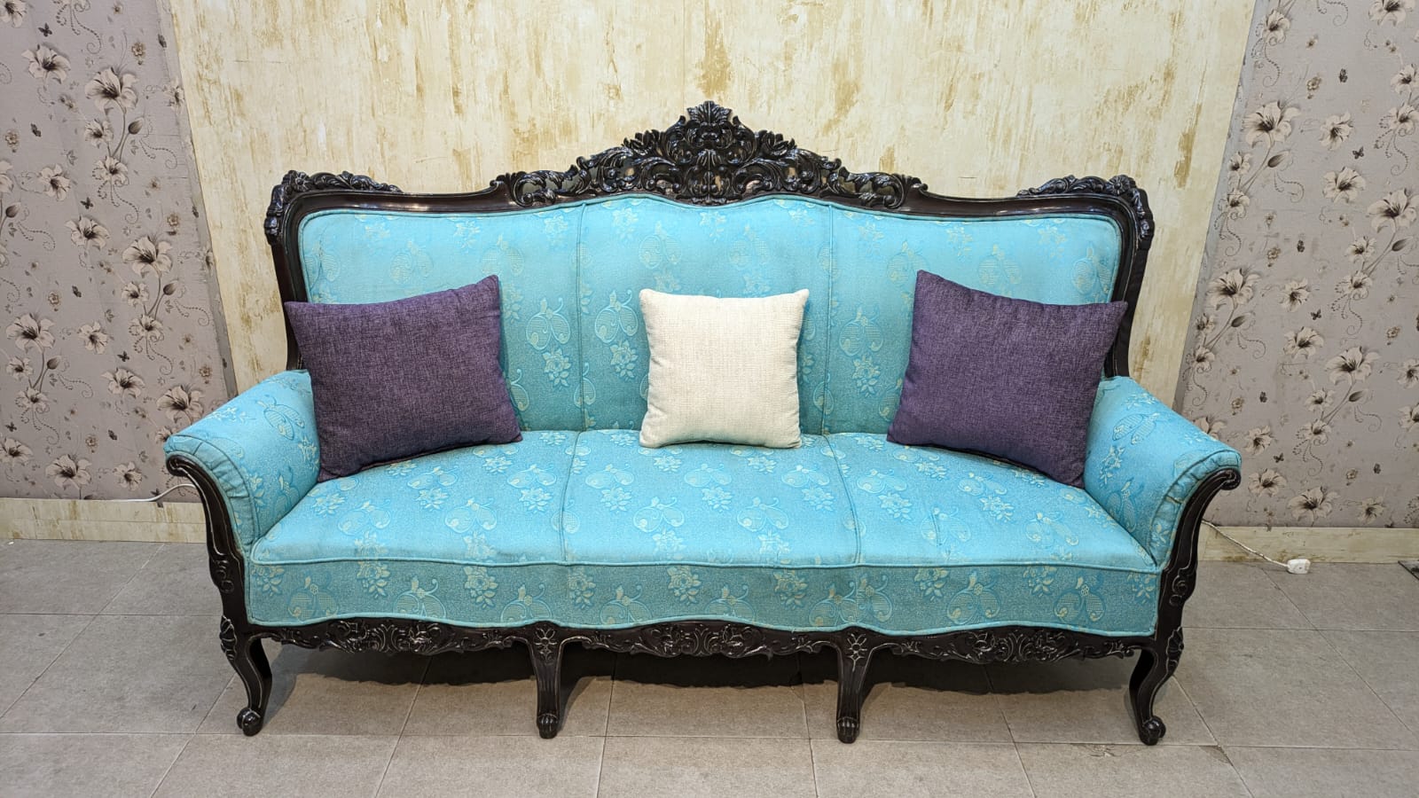 5 Seater Sofa Set Teak wood