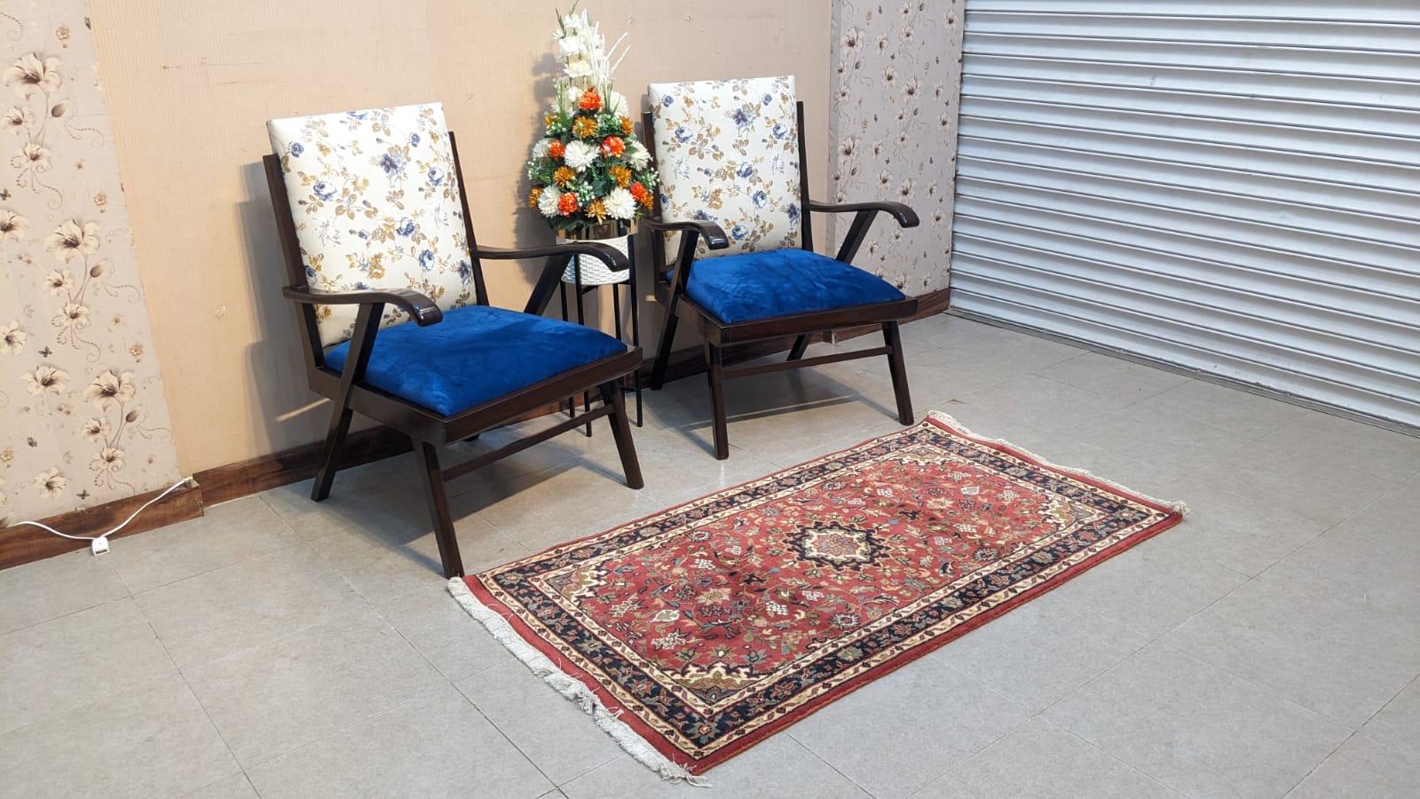 Vintage Persian Hand Knotted Carpet