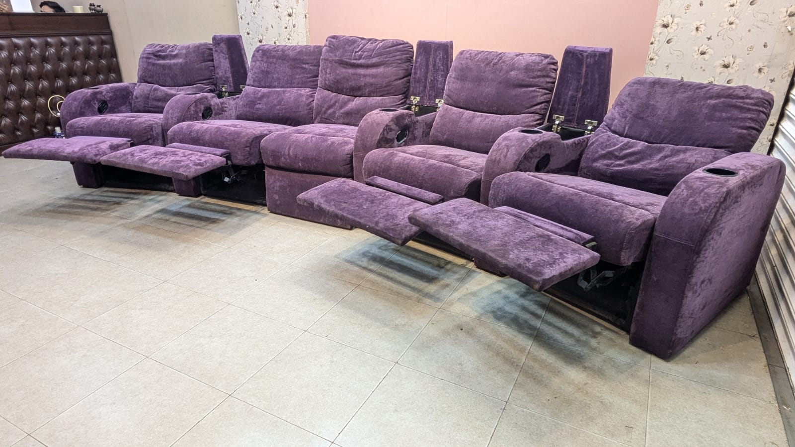 IMPORTED 5 SEATER COMFORTABLE RECLINER SOFA SET