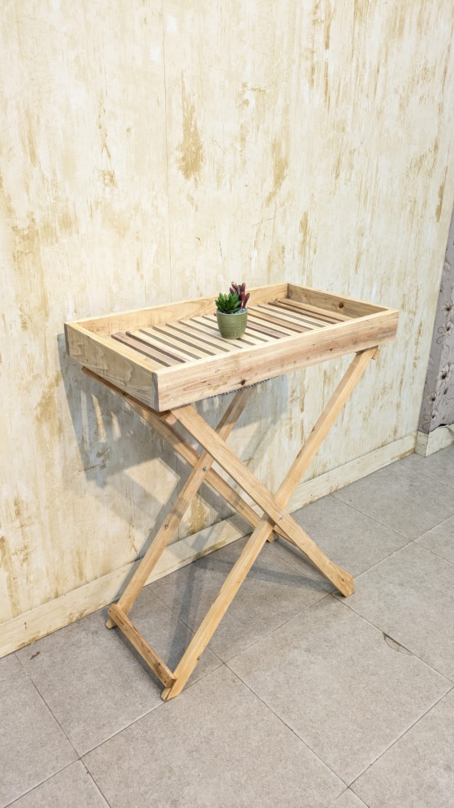 Brand New Pure Wooden Foldable Table