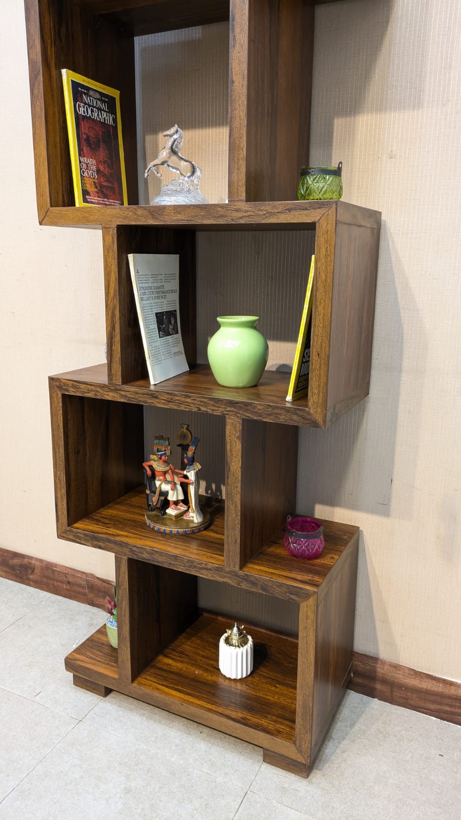 Brand New Book Shelf Cum Decorations Shelf