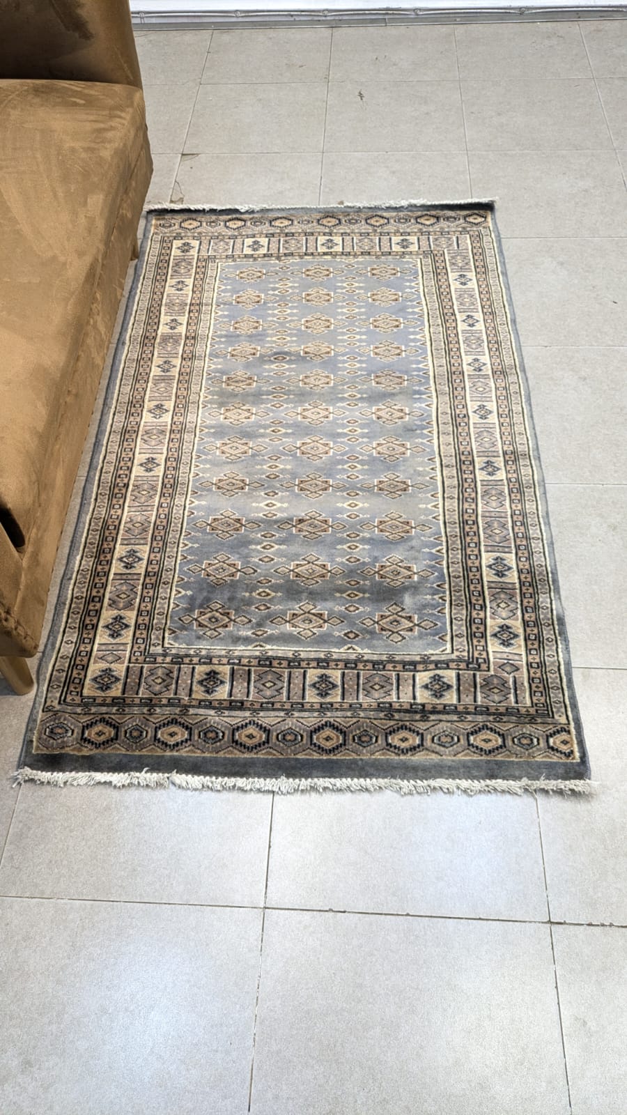 Vintage PAK Jaldar Hand Knotted Carpet
