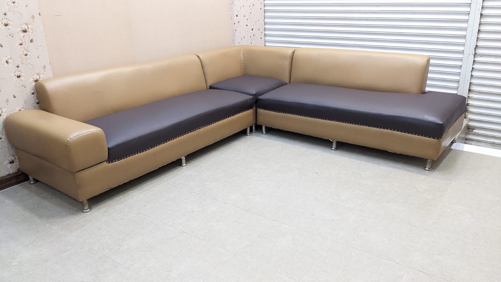 7 Seater L Shape Sofa Set