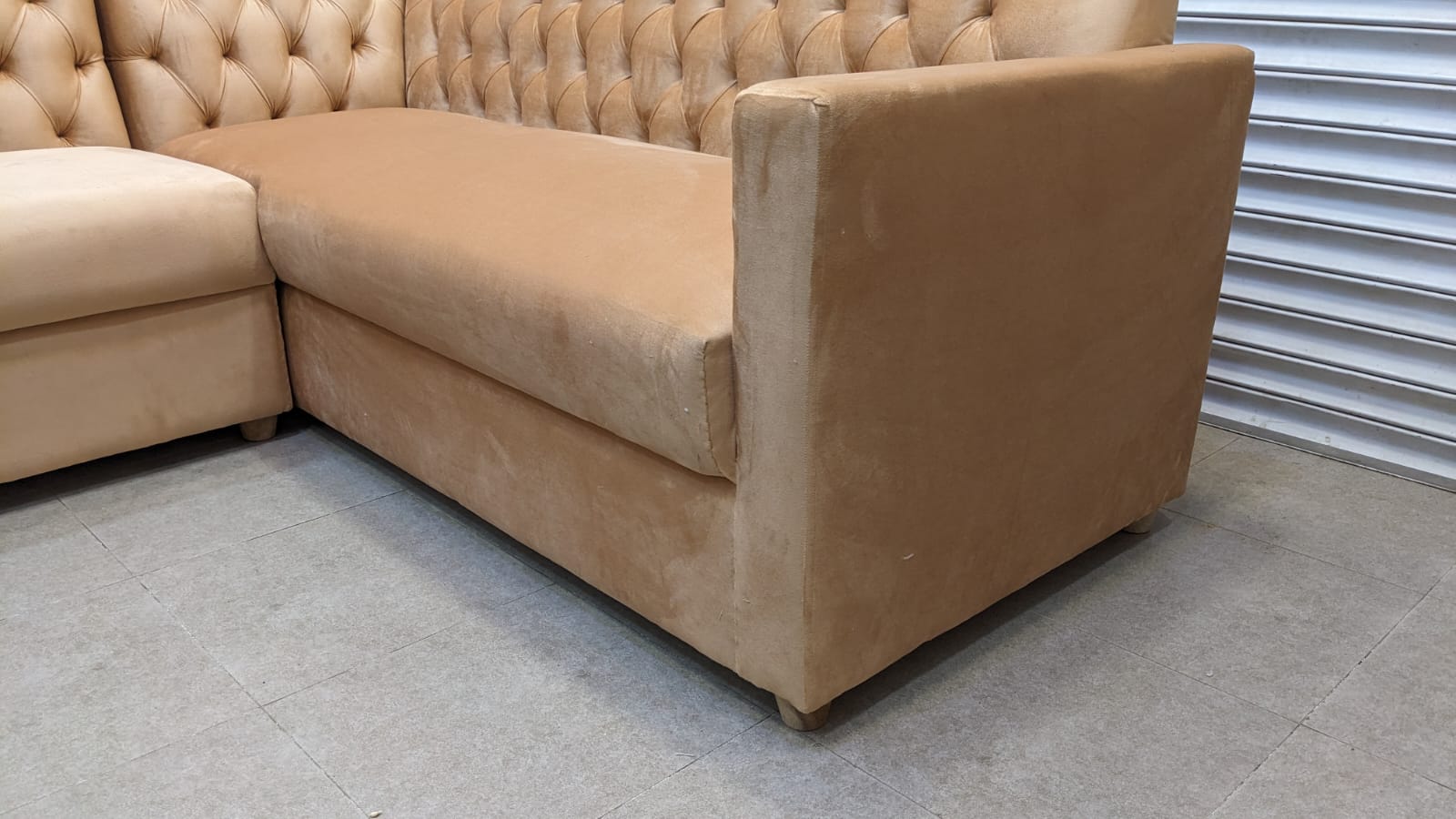 6 Seater L Shape Sofa Set